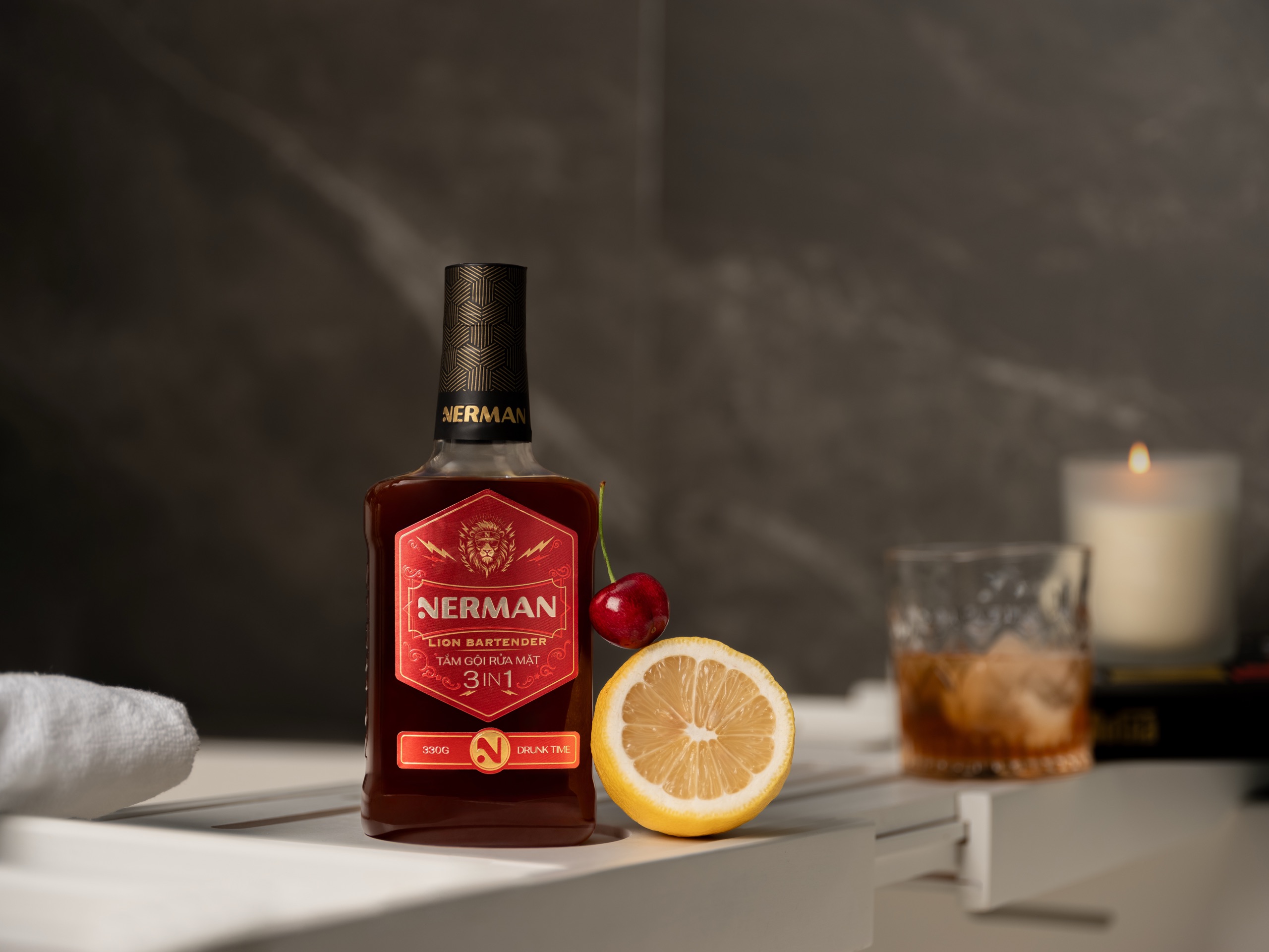 Nerman Lion Bartender Drunk Time